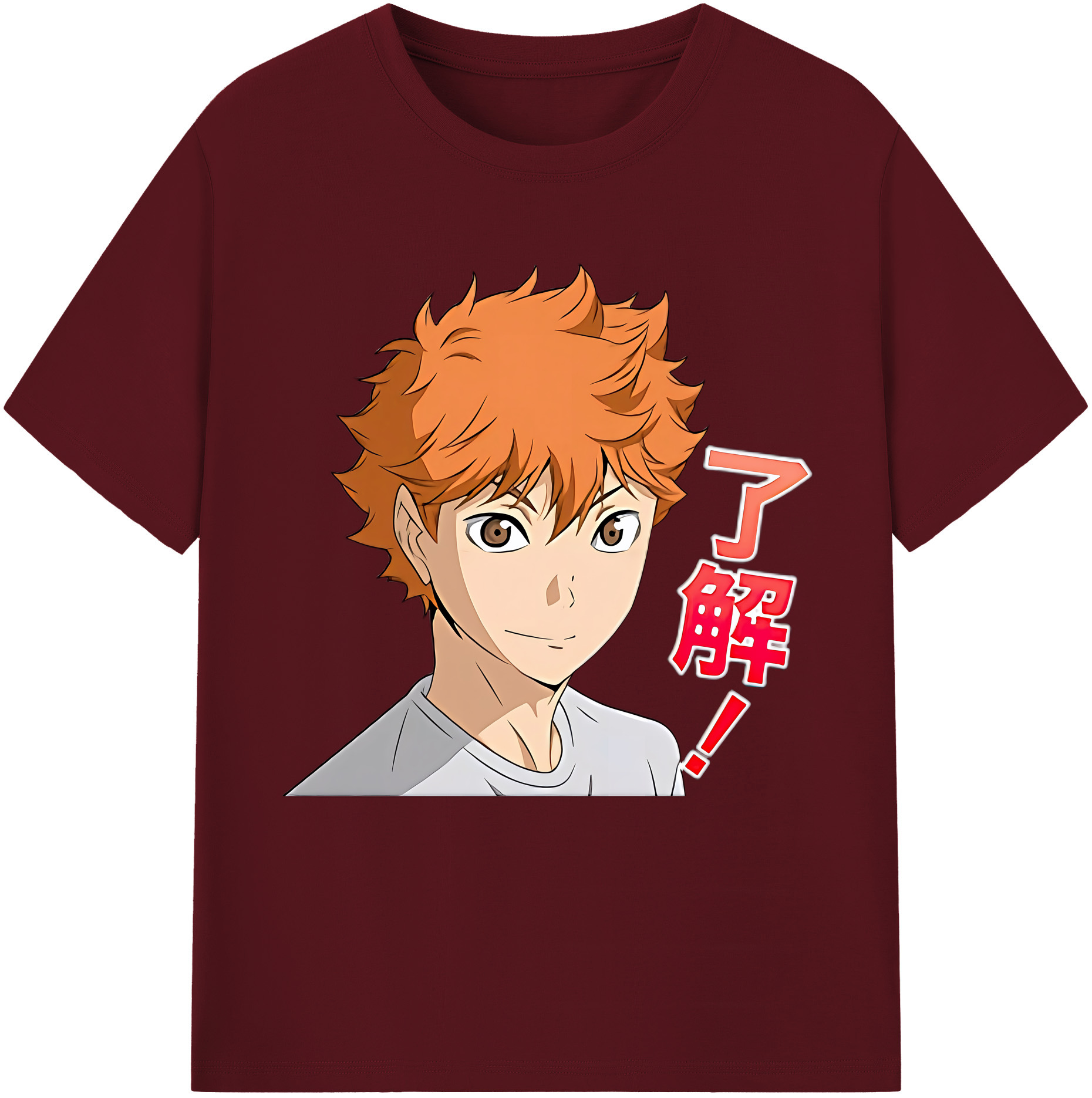 （画像用） ハイキュー!! Haikyu!! 綿100％半袖Tシャツ（フロントプリント）